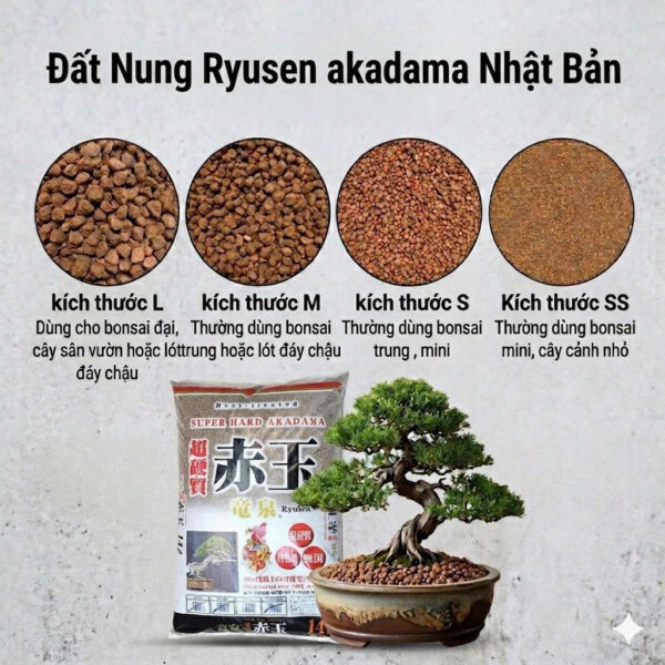 akadama đất nung nhật bản