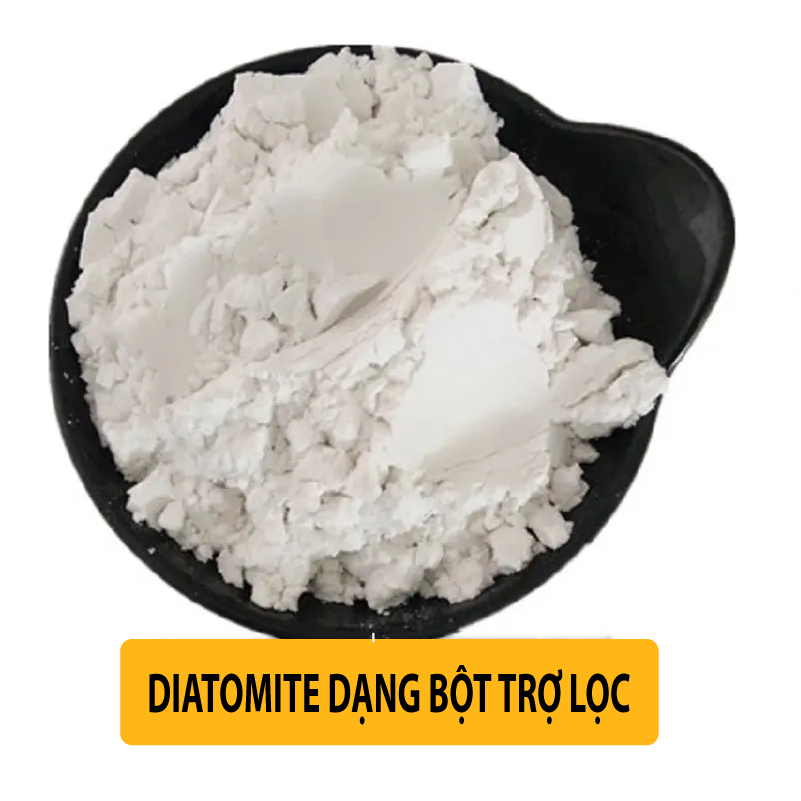 bột trợ lọc diatomite