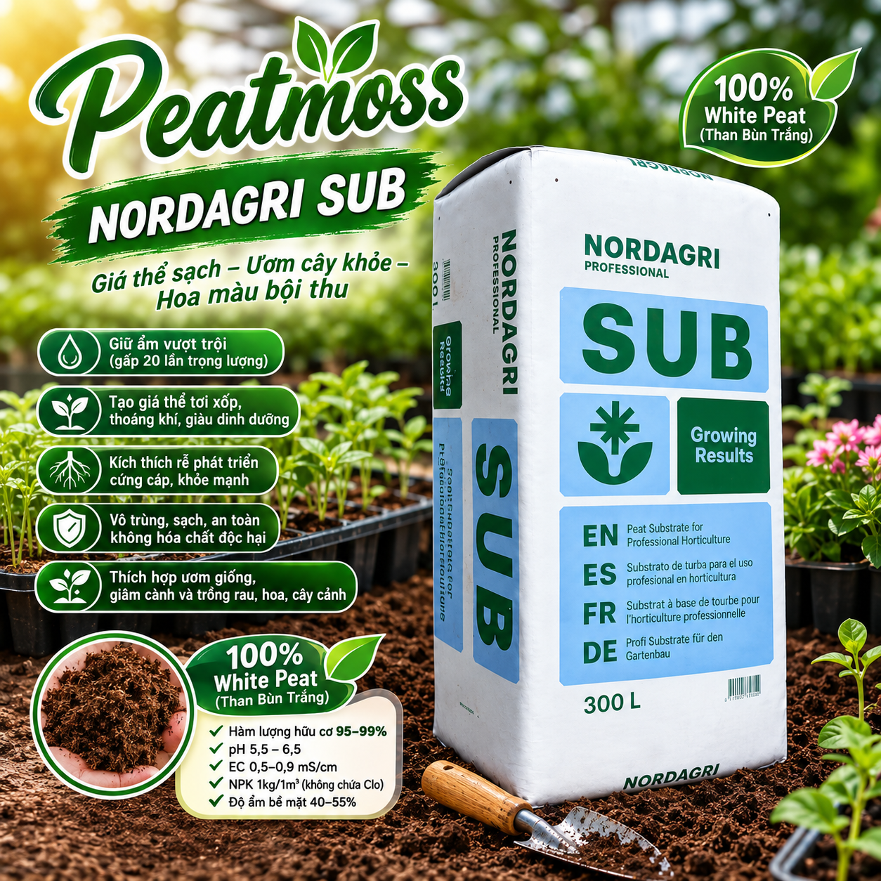 Peatmoss Nord Agri